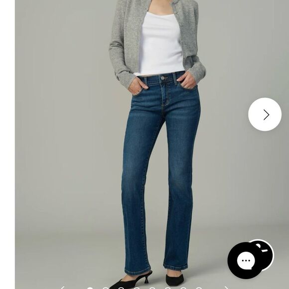 Joe’s Jeans Mid Rise Curvy Bootcut Size 30 Danitza - Picture 1 of 12